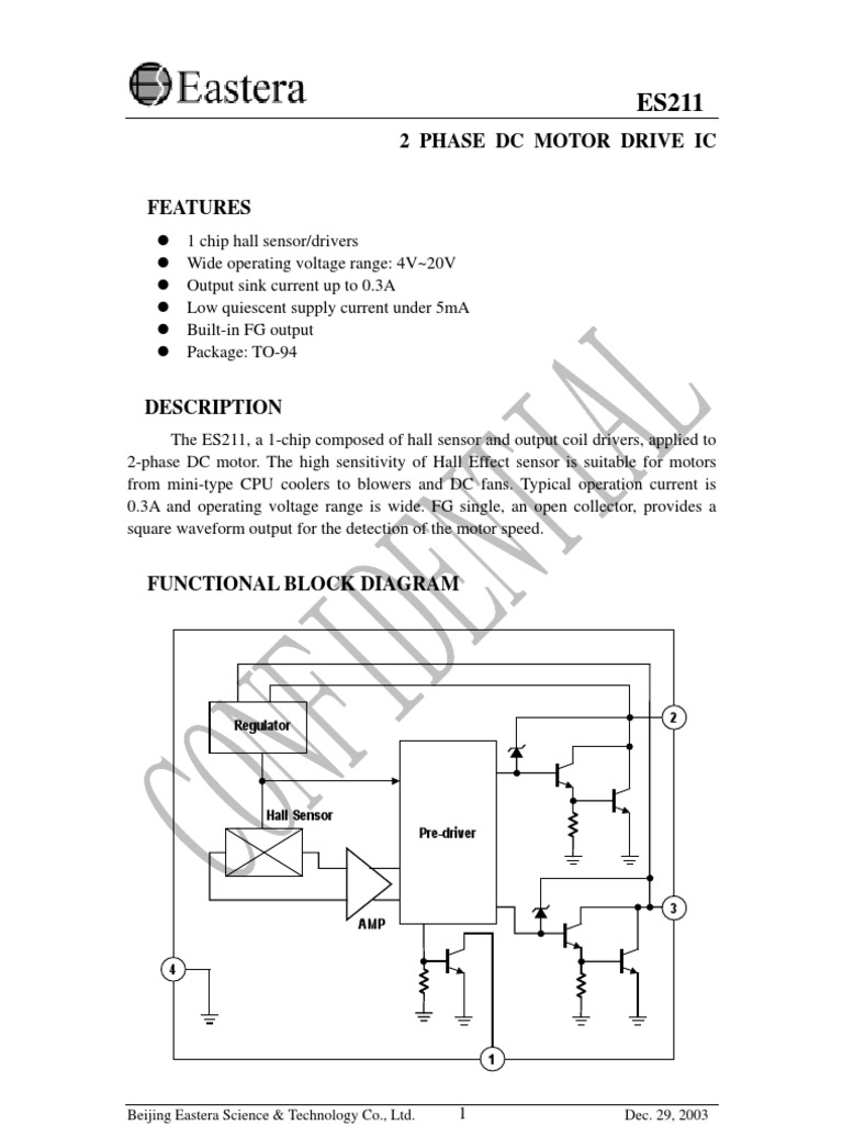 Hall Effect Snesor Datasheet  Electrical Circuits 