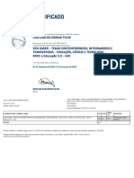 Certificado Certificado: Benhur Etelberto Gaio Benhur Etelberto Gaio
