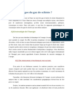 Quels Avantages Du Gaz de Schiste