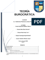 Monografía N°4 Teoria Burocratica
