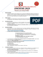 Bases Campeonato Regional Centro Sur Absoluto 2023 PDF