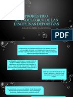 Pronostico Metodológico de Las Disciplinas Deportivas