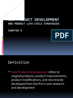 CH.9. New Product Development and PLC