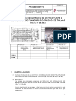 Procedimiento Desquinche Estructuras