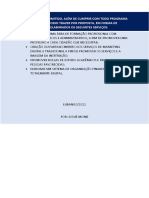 Proposta - Caso de Ser Admitido PDF