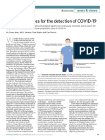 Wearable Devices For The Detection of COVID-19: News & Views