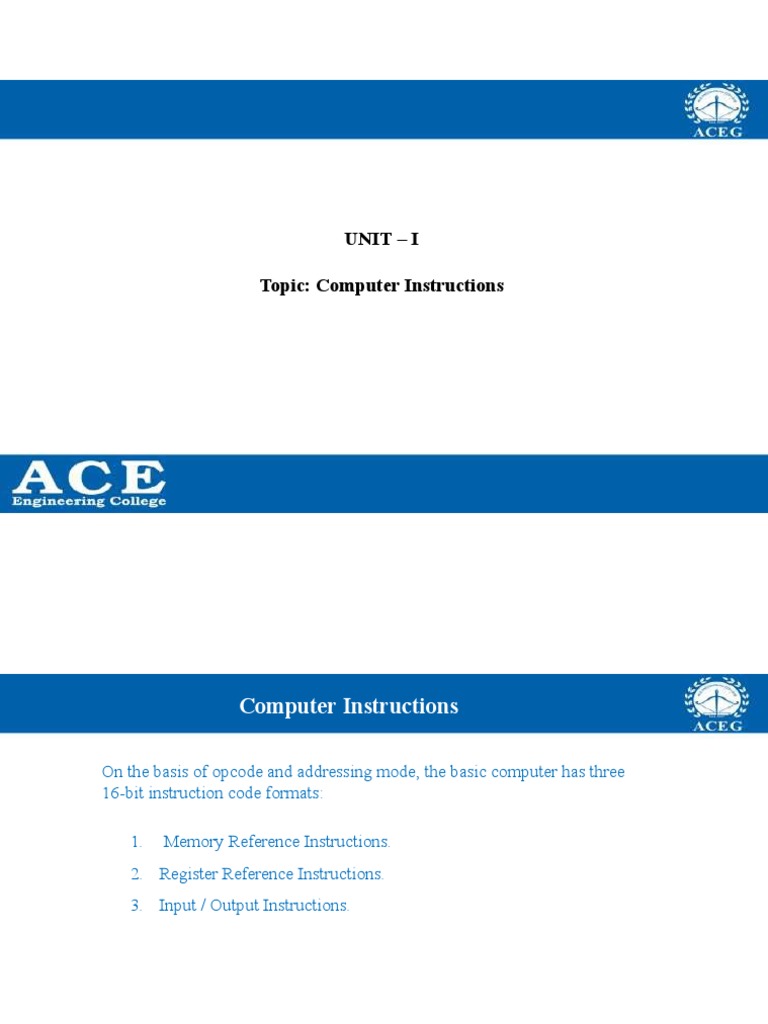 U i computer instruction and hardwired control pdf logic gate