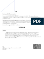 Citas en Línea Verificación PDF