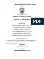 Diseño de Investigación.