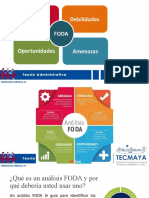 Análisis FODA guía estratégica