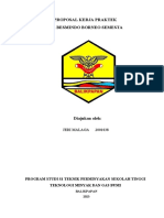 Proposal Kerja Praktek Pt. Besmindo Borneo Semesta