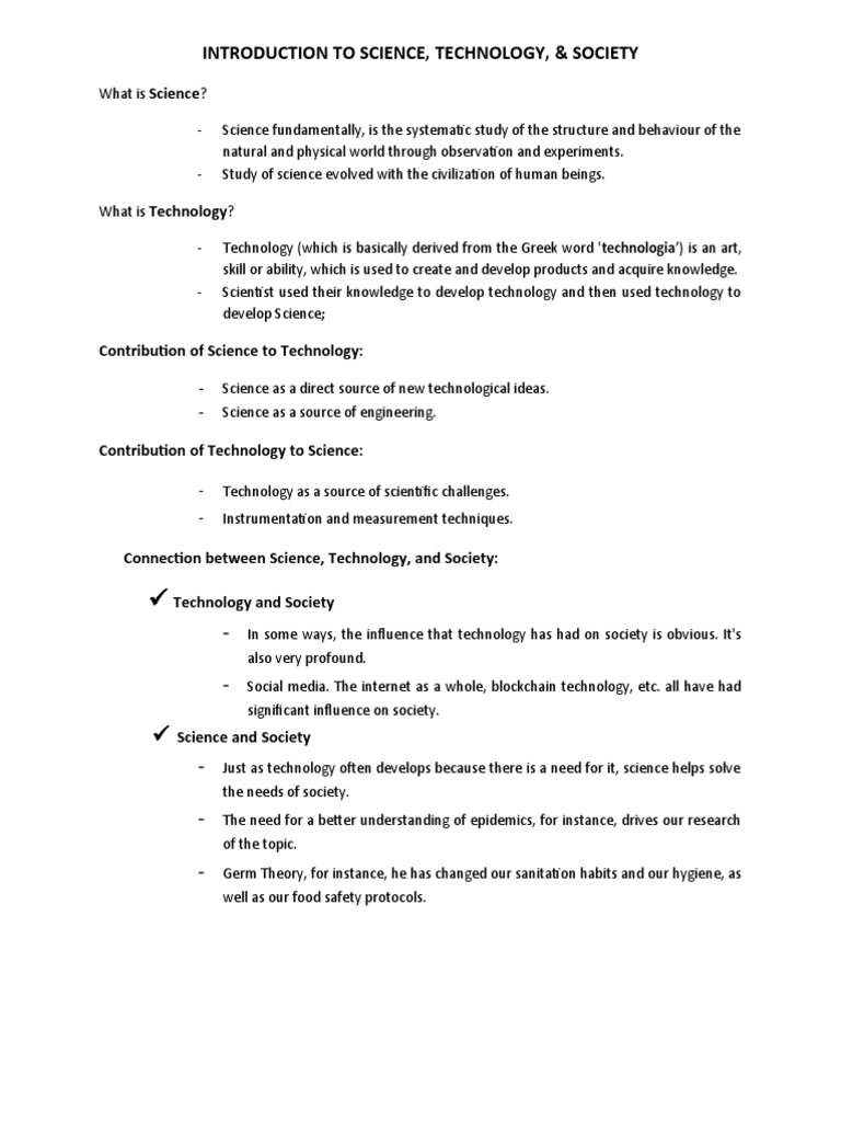 Introduction To Science | PDF | Science