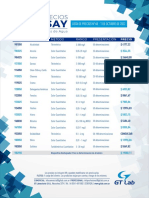 Lista Precios GTLAB AQAssay  Nº 68 - 01 DE OCTUBRE 2022