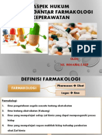 Aspek Hukum Dan Pengantar Farmakologi Keperawatan