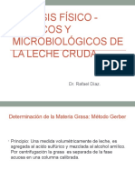 Análisis Físico - Químicos y Microbiológicos