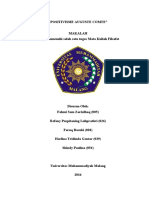 Makalah POSITIVISME