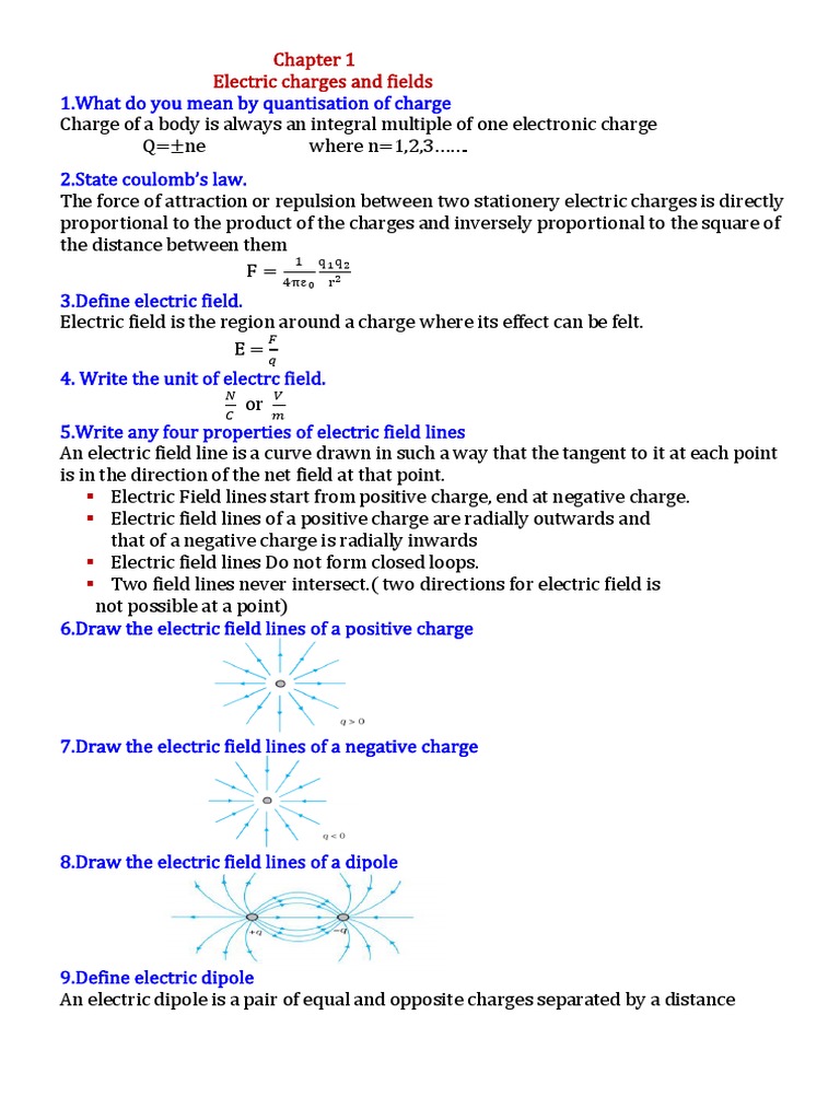 Electric Charges, Fields, and Capacitance | PDF | Isotope | Nuclear Physics