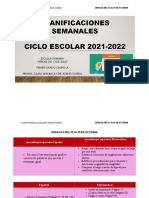 Plameacion SEMANA DEL 25 AL 29 DE OCTUBRE