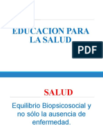 Educacion para La Salud