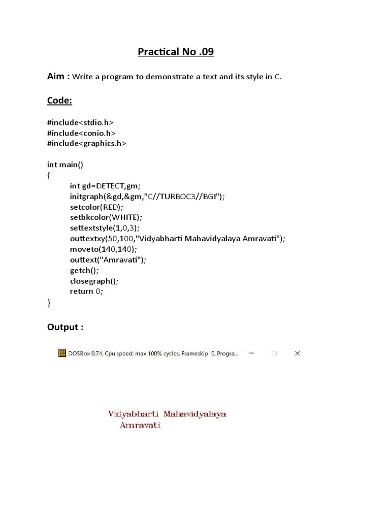 Computer Graphics Programs PDF