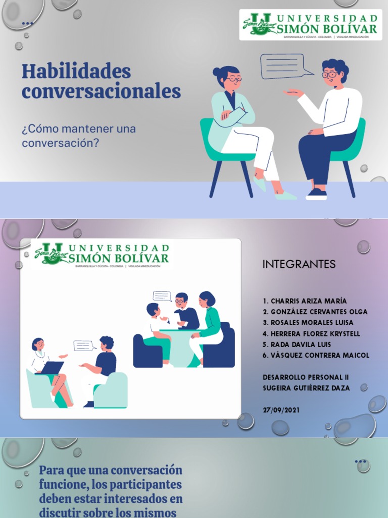 Cómo Mantener Una Conversación | PDF | Crecimiento personal y profesional