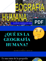 Geografía Humana - Concepto, Población y Clasificación - Geografía General
