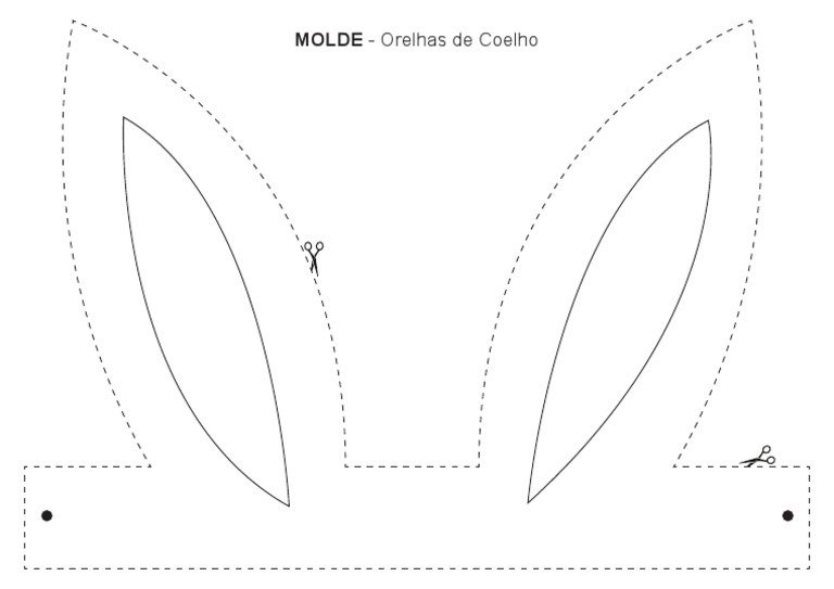 Molde Orelhas de Coelho-1 PDF | PDF