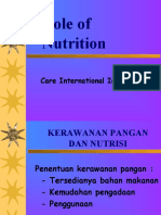 Role of Nutrition