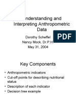 Understanding and Interpreting Anthropometric Data