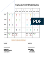 Jadual Waktu Kelas Mawar 2021