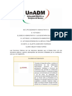 L Poder Ejecutivo Federal para Poder Llevar A Cabo Las Atribuciones y Funciones Que Le Son Asignadas