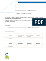 Act. 2 Balance Del Logro de Metas