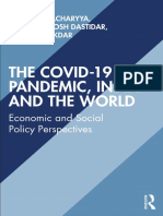 The COVID-19 Pandemic, India and The World - Economic and Social Policy Perspectives-Routledge India (2021)