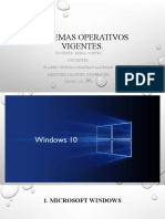 Sistemas Operativos Vigentes