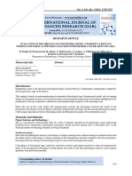 Evaluation of Discordance of Endometrial Biopsy and Biopsy Curettage Findings and Surgical Specimen Analysis in Endometrialcancer:about 58 Cases