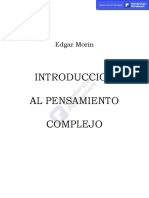 Morin Introduccion Al Pensamiento Complejo-Copiar PDF