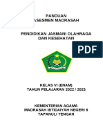 Contoh Panduan Ujian Praktek Kelas VI Pe