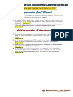 Resolucion Del Examen de La Cepre HP - Hu