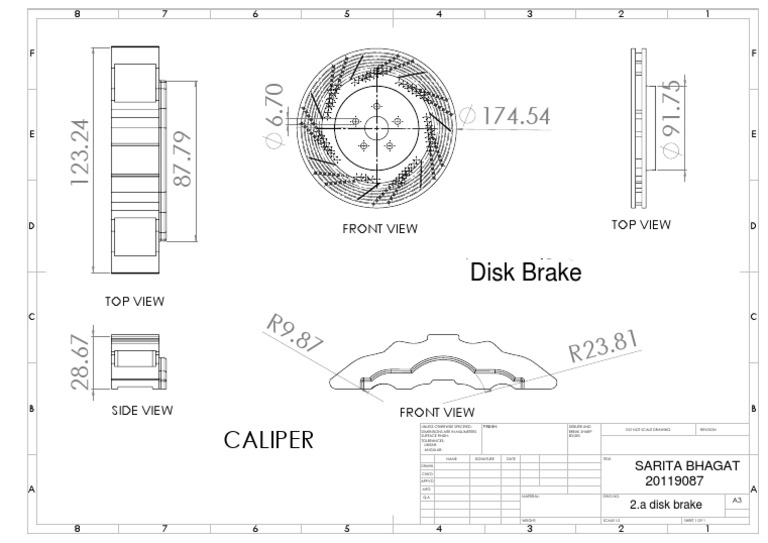 2a Disc Brake | PDF | Machines | Civil Engineering