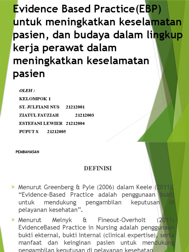 Kel 1 Ebp | PDF | Sains & Matematika