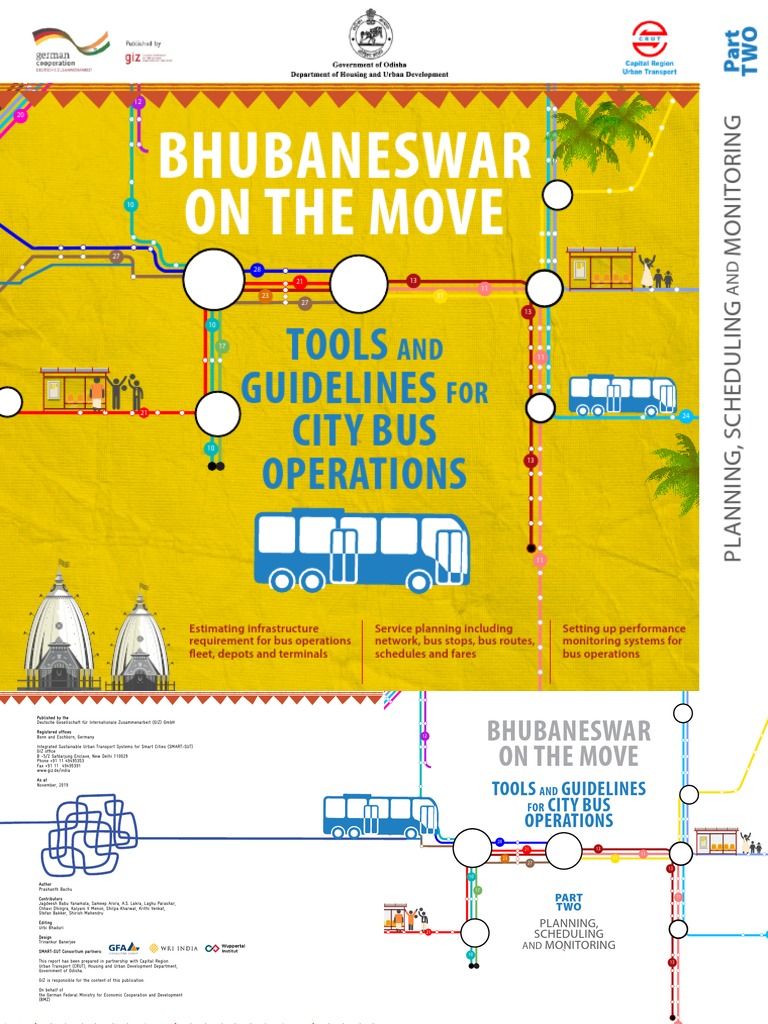 Mo Bus Operations Guidelines for Bhubaneswar | PDF | Bus | Public Transport