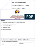 Lecture 11 Tensor and Tensor Algebra 2 PDF