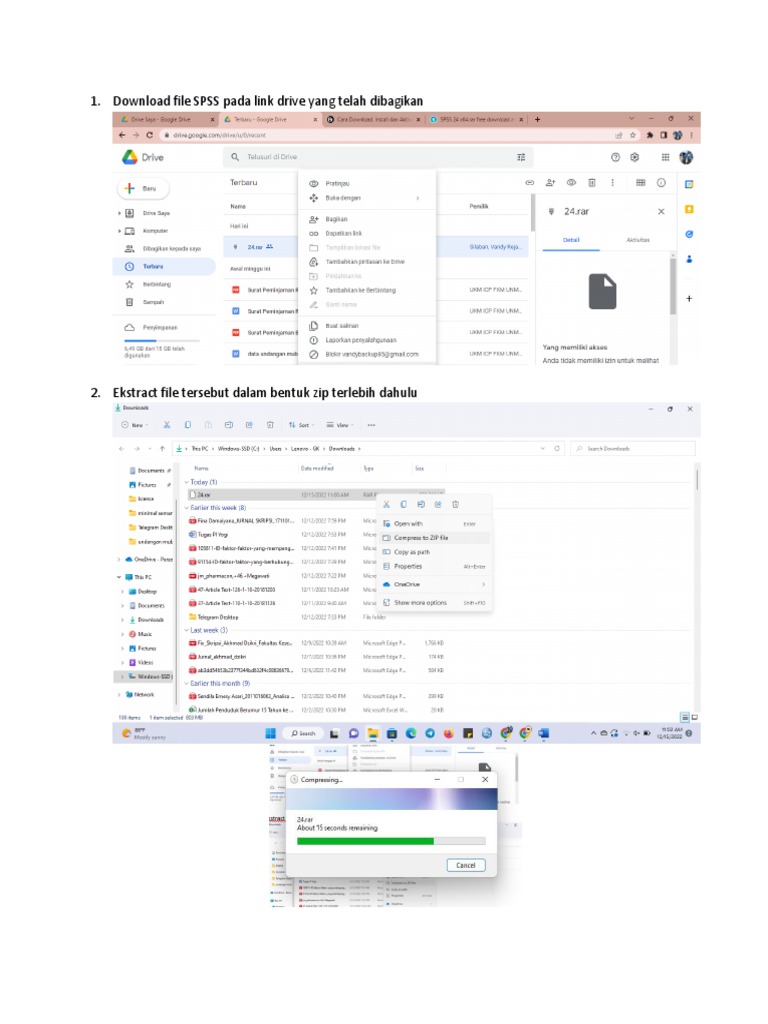 Cara install spss pdf