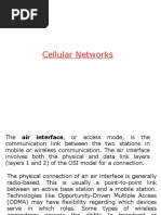 Cellular Networks and Interface