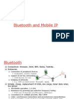 Bluetooth Mobile IP