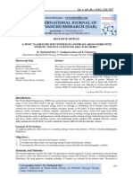 A Study To Assess The Effectiveness of Counseling Among Women With Domestic Violence at Selected Area, Puducherry