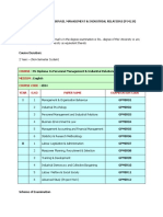 PG Diploma - Personnel Management and Industrial Relations (P.m.i.r.)