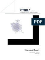 Etabs Report PDF
