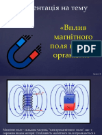 Вплив магн поля на здоров'я