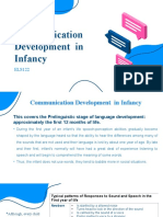 Communication Development in Infancy 2